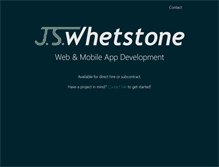 Tablet Screenshot of jswhetstone.com